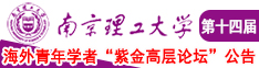 超爽大鸡巴操B南京理工大学第十四届海外青年学者紫金论坛诚邀海内外英才！